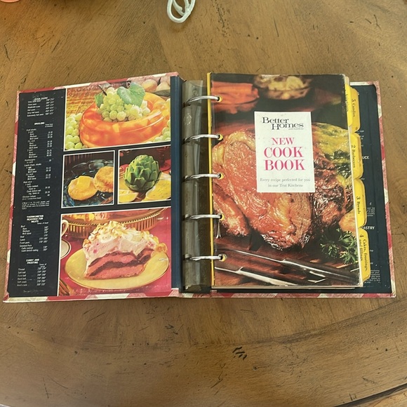 Vtg  Better Homes and Gardens NEW COOK BOOK 1970 3rd Printing 5 Ring Binder - Picture 3 of 8